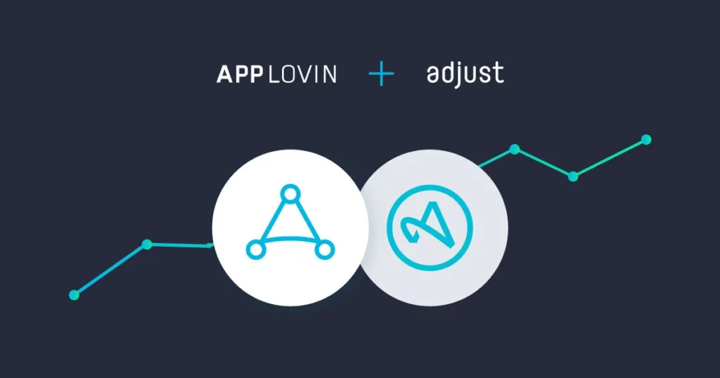 Applovin and Adjust logos