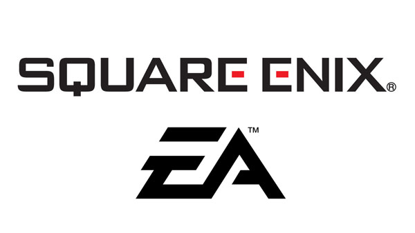 Square Enix and EA logos