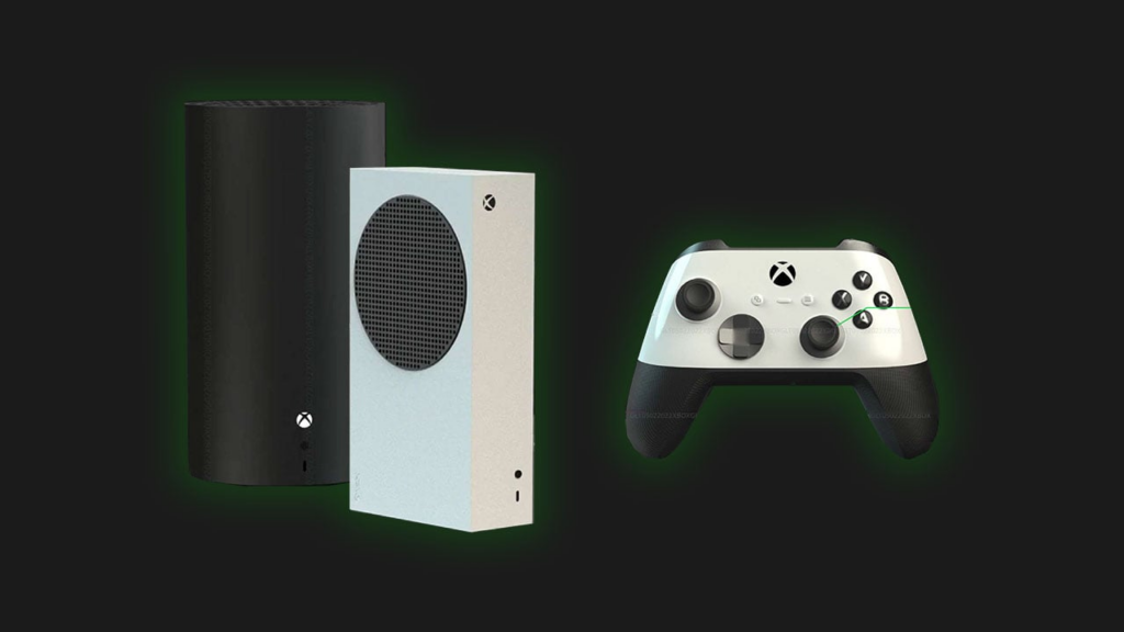 Leaked promotional renders of new Xbox hardware
